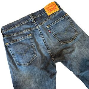 Levi's 559 Men's Relaxed Straight Fit Jeans Blue size 31x32 Medium Wash Whisker